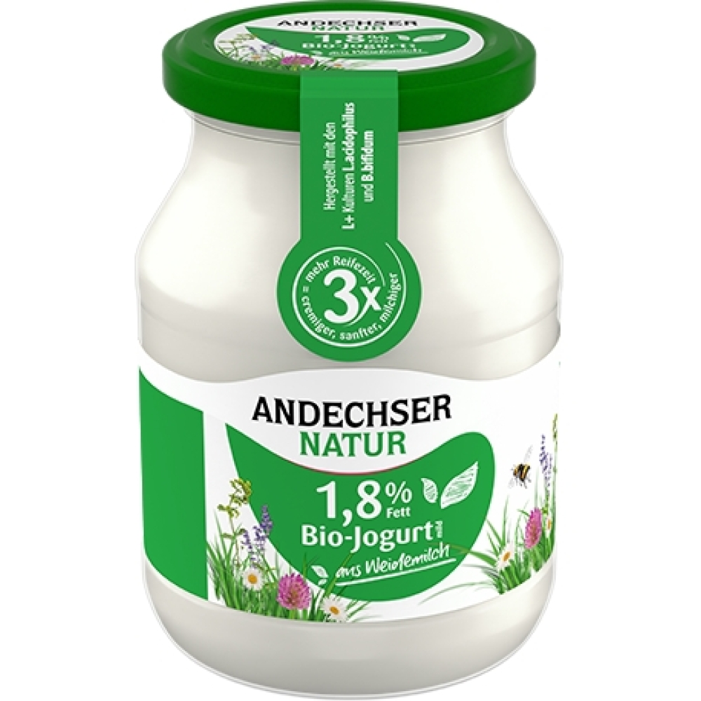 BIO - Iogurte suave Natural 1,8%, 500g