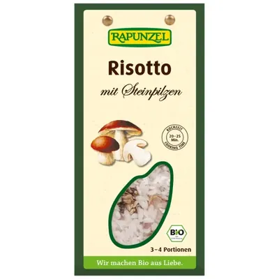 BIO - Risotto com cogumelos porcini, 250g