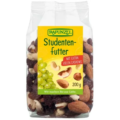 BIO - Mix de frutos secos para estudantes, 200g