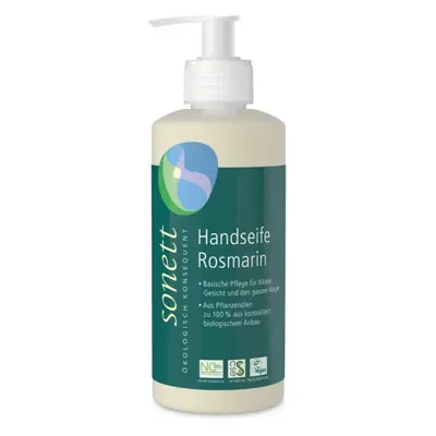 Sabonete líquido para mãos, rosto e corpo, Alecrim, 300ml