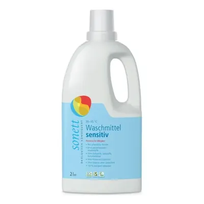 Detergente líquido p/ roupa, 30-95ºC, Sensitiv, 2L