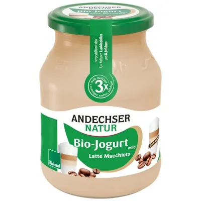 BIO - Iogurte suave Latte Macchiato 3,8%, 500g