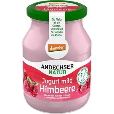 Demeter - Iogurte suave Framboesa 3,8%, 500g