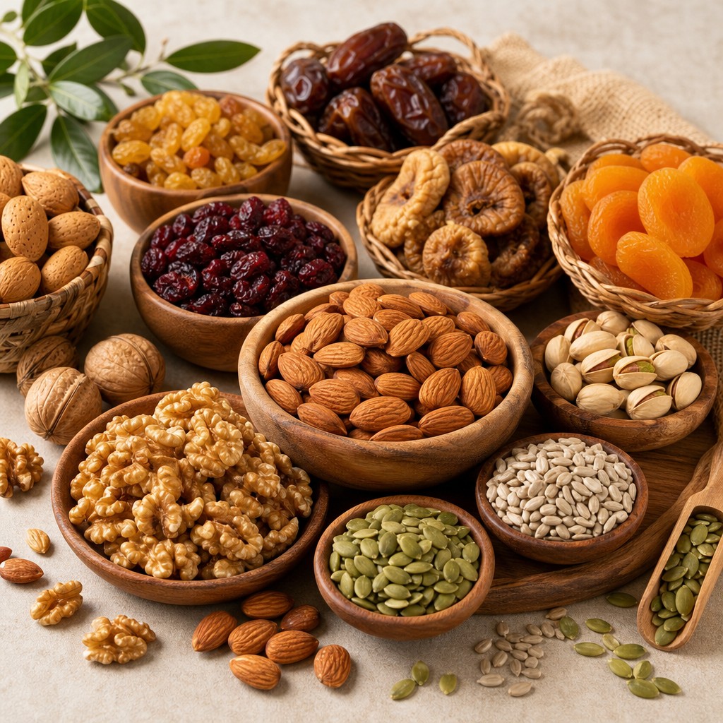 Frutos secos/Oleaginosas/Sementes